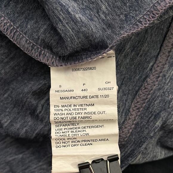 Nike Swim Dri-Fit Hydroguard Shirt‎ UPF 40+ NESSA589 Blue Men's Small Athletic - Picture 10 of 13